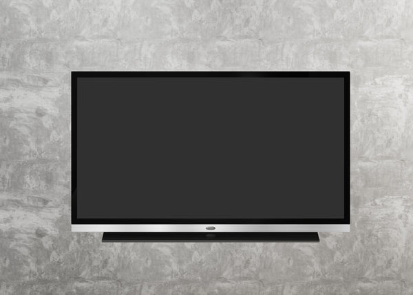 60 inch HDTV prop open back prop