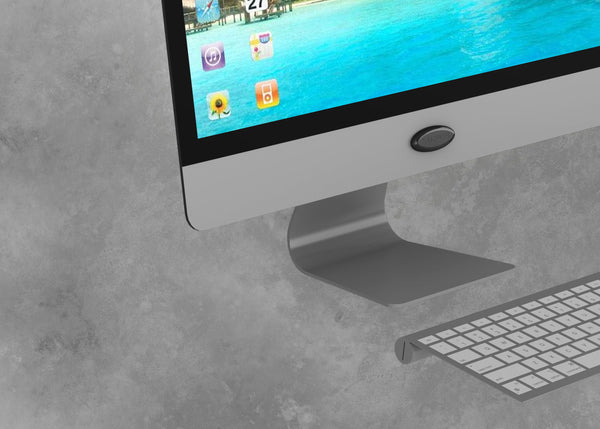 21 inch Slim Computer prop in Platinum