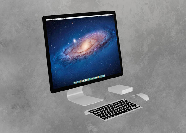 21 inch Slim White Computer Prop-2019 version