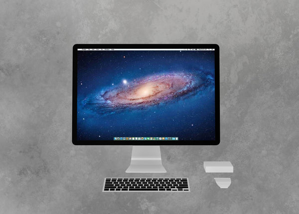 21 inch Slim White Computer Prop-2019 version