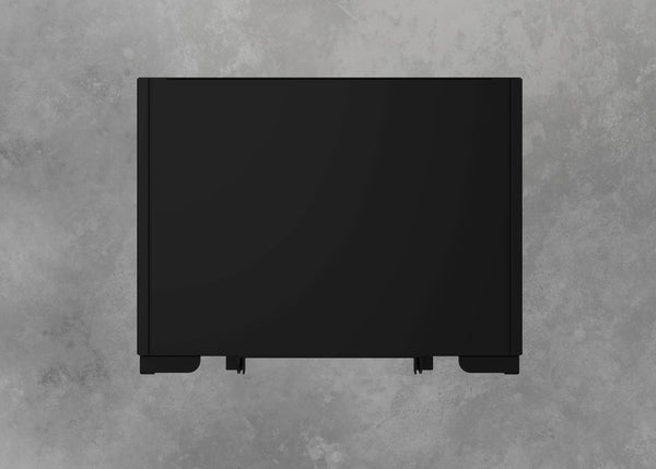 Notebook prop black with gray acrylic screen 3 sets per box