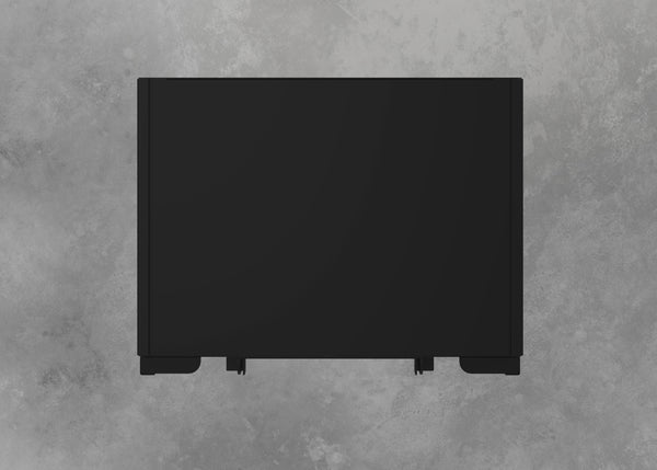 Notebook prop graphite with gray acrylic screen 3 sets per box