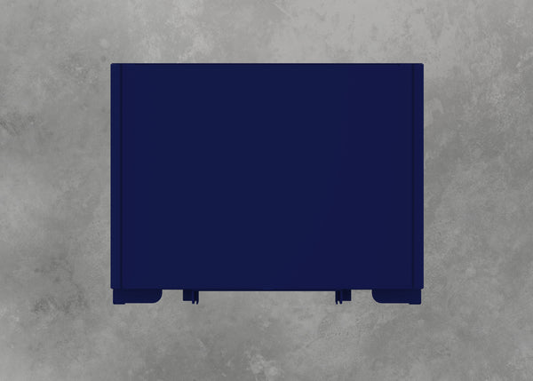 Notebook prop blue with black acrylic screen, 3 sets per box