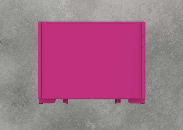 Notebook prop pink with black acrylic screen, 3 sets per box