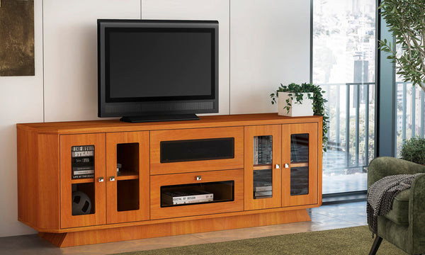 Turbo Elite 37 inch LCD TV prop with rounded top in high gloss black