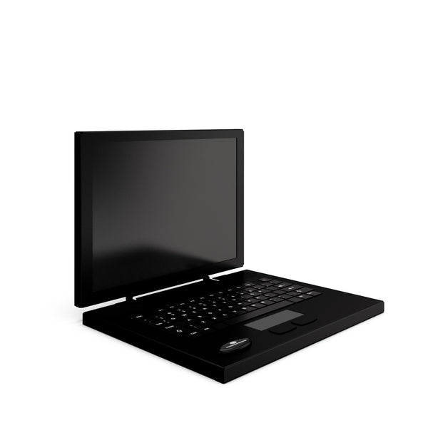 Notebook prop black with gray acrylic screen 3 sets per box