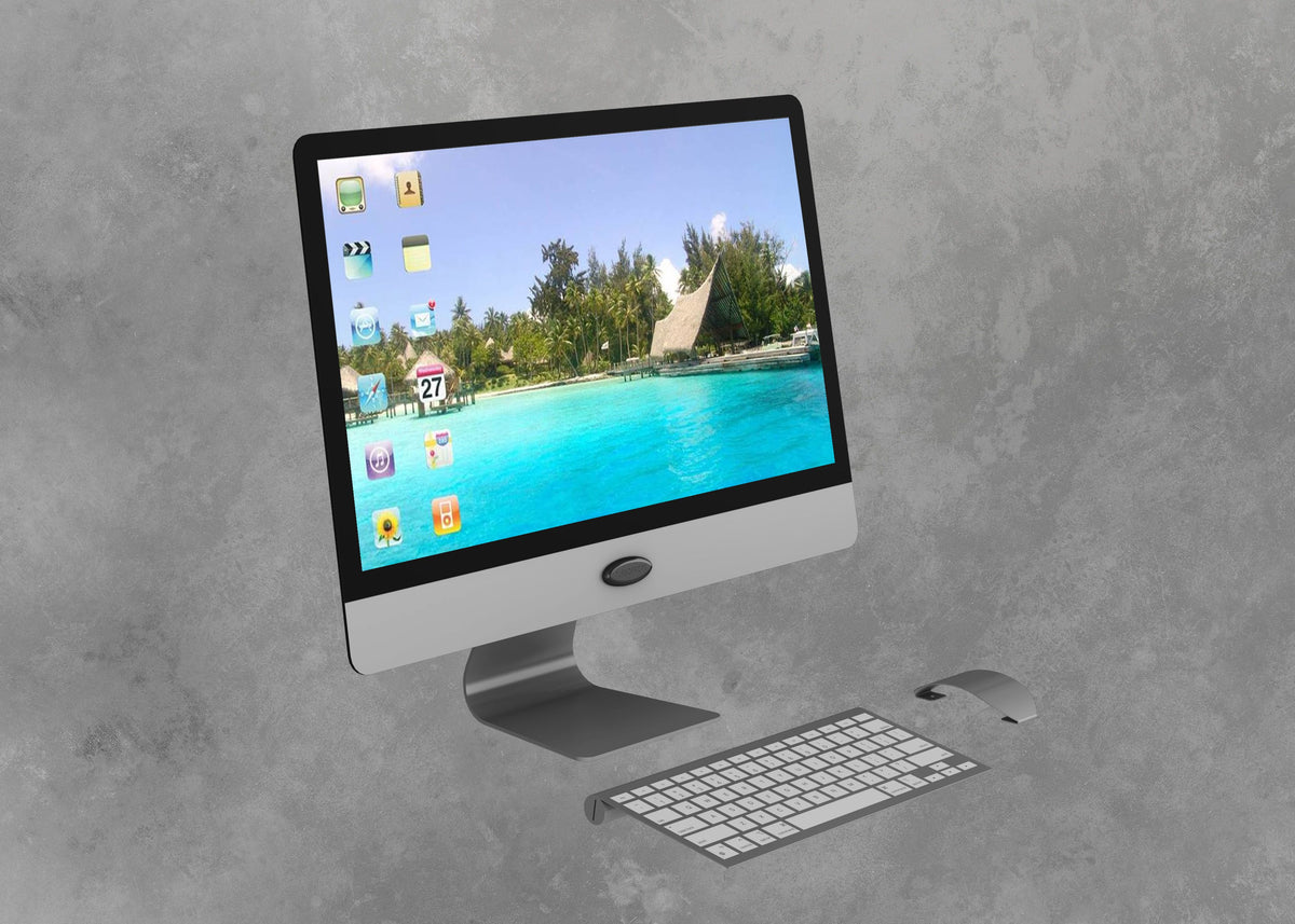 21s Computer 21 inch Slim Computer prop in Platinum – Turboprops