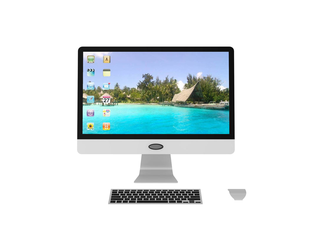 21 inch Slim Computer prop in White – Turboprops
