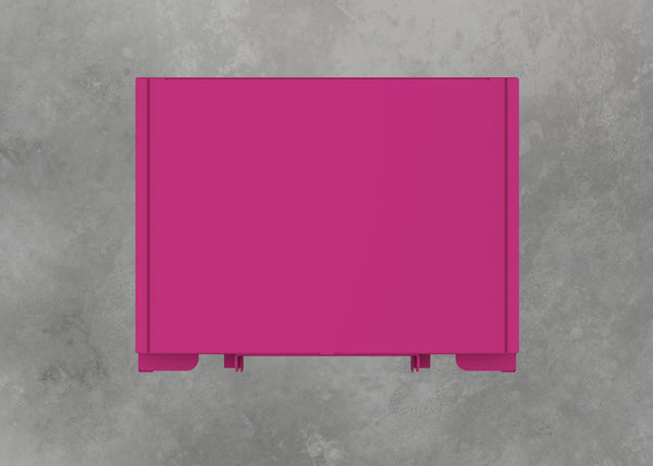 Notebook prop pink with black acrylic screen, 3 sets per box