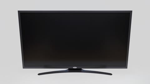 42 inch Slim Graphite HDTV prop
