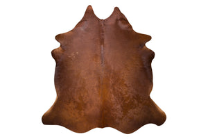 Dark Chocolate Natural Cowhide Floor Covering