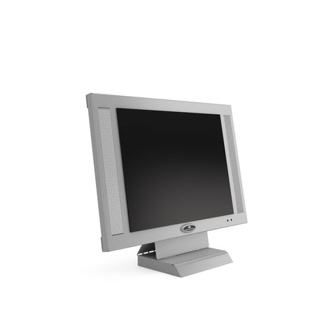 20 inch wall mountable platinum LCD monitor prop