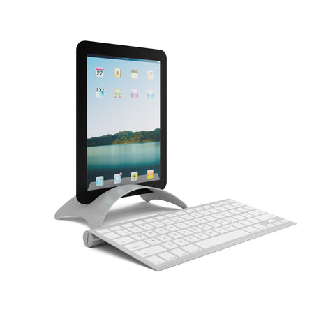 Black tablet prop with platinum stand and keyboard 3 sets per box